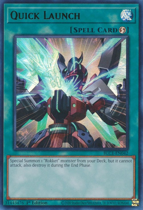 Quick Launch [BLC1-EN042] Ultra Rare | Enigma On Main