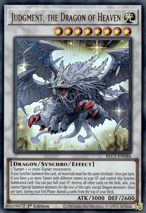 Judgment, the Dragon of Heaven [BLC1-EN046] Ultra Rare | Enigma On Main