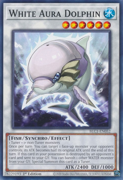 White Aura Dolphin [BLC1-EN052] Common | Enigma On Main