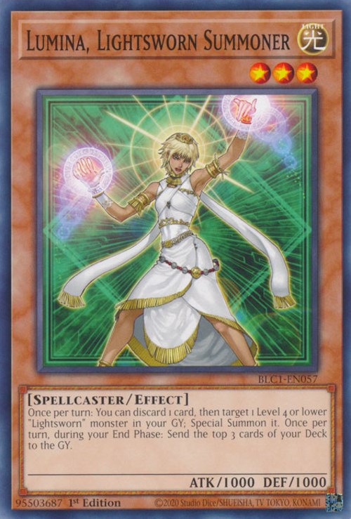 Lumina, Lightsworn Summoner [BLC1-EN057] Common | Enigma On Main