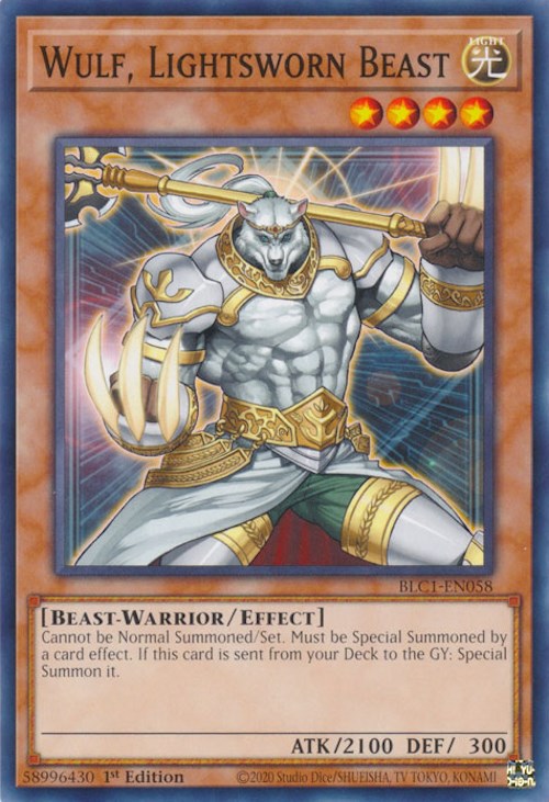 Wulf, Lightsworn Beast [BLC1-EN058] Common | Enigma On Main