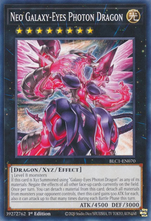 Neo Galaxy-Eyes Photon Dragon [BLC1-EN070] Common | Enigma On Main