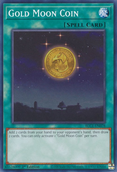 Gold Moon Coin [BLC1-EN078] Common | Enigma On Main