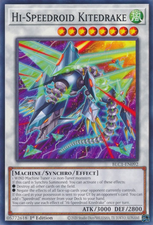 Hi-Speedroid Kitedrake [BLC1-EN092] Common | Enigma On Main