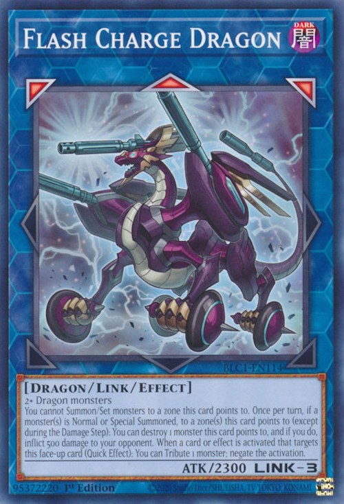 Flash Charge Dragon [BLC1-EN114] Common | Enigma On Main