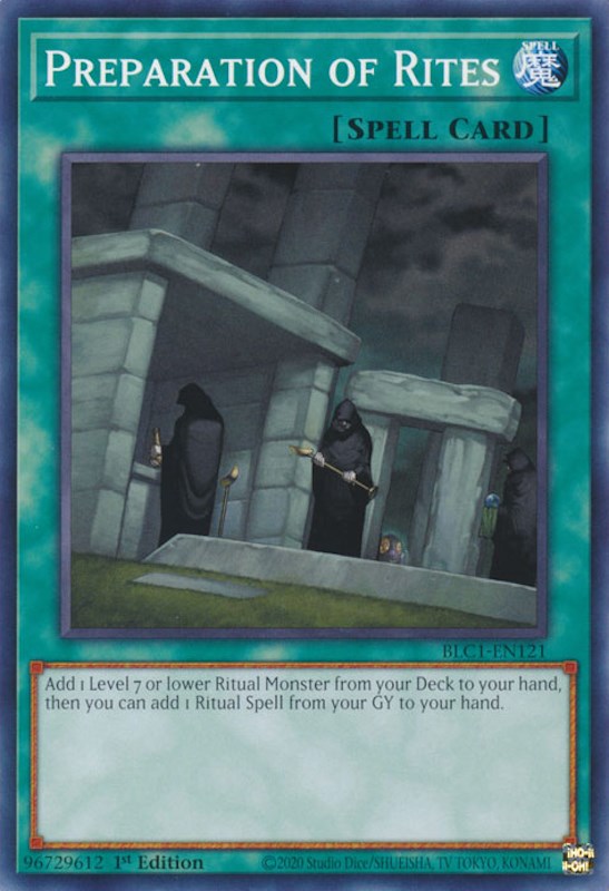 Preparation of Rites [BLC1-EN121] Common | Enigma On Main