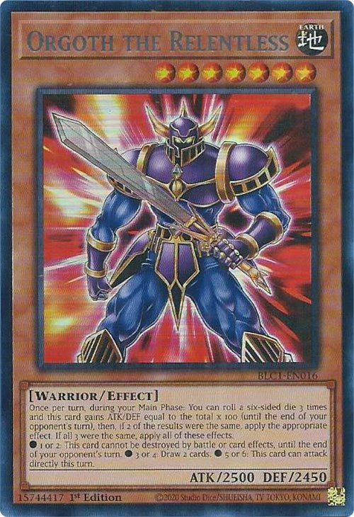 Orgoth the Relentless (Silver) [BLC1-EN016] Ultra Rare | Enigma On Main