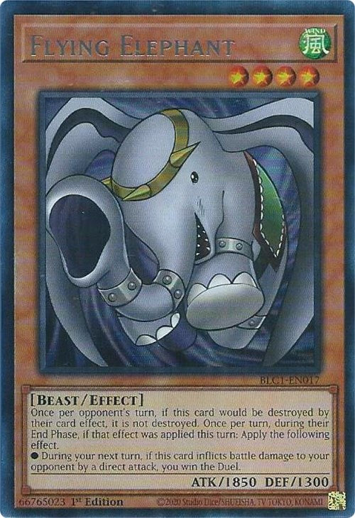 Flying Elephant (Silver) [BLC1-EN017] Ultra Rare | Enigma On Main