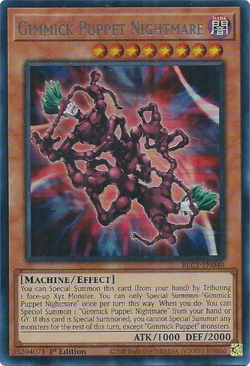 Gimmick Puppet Nightmare (Silver) [BLC1-EN040] Ultra Rare | Enigma On Main