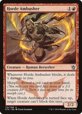 Horde Ambusher [Khans of Tarkir] | Enigma On Main