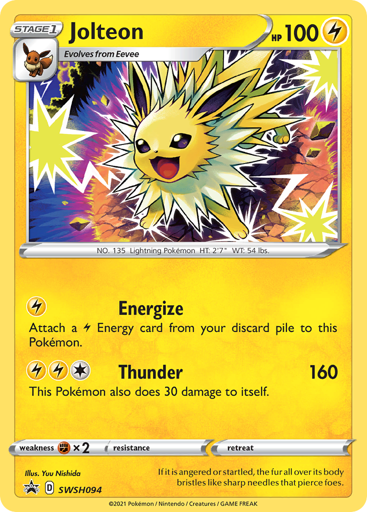 Jolteon (SWSH094) [Sword & Shield: Black Star Promos] | Enigma On Main