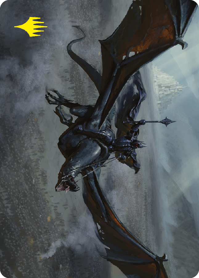 Lord of the Nazgul Art Card (Gold-Stamped Signature) [The Lord of the Rings: Tales of Middle-earth Art Series] | Enigma On Main