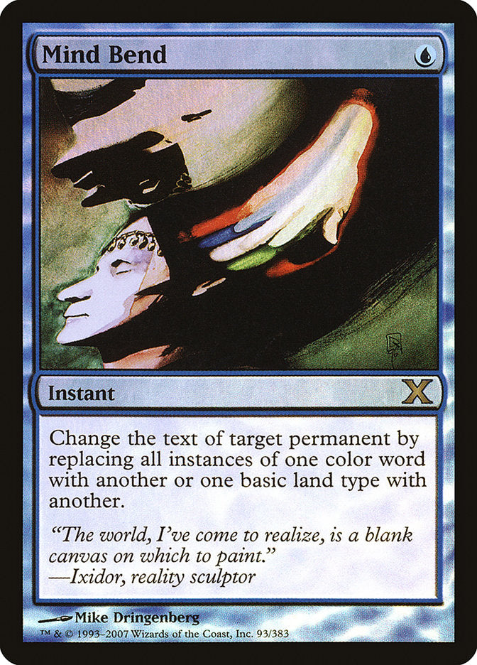 Mind Bend (Premium Foil) [Tenth Edition] | Enigma On Main