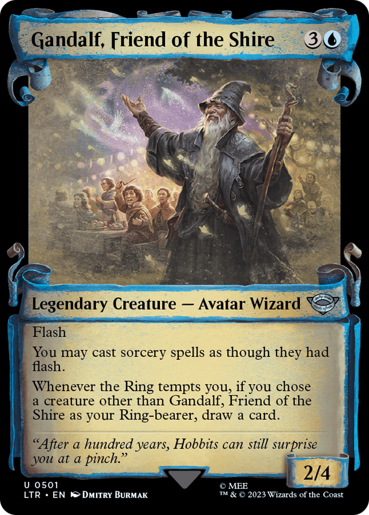 Gandalf, Friend of the Shire [The Lord of the Rings: Tales of Middle-Earth Showcase Scrolls] | Enigma On Main