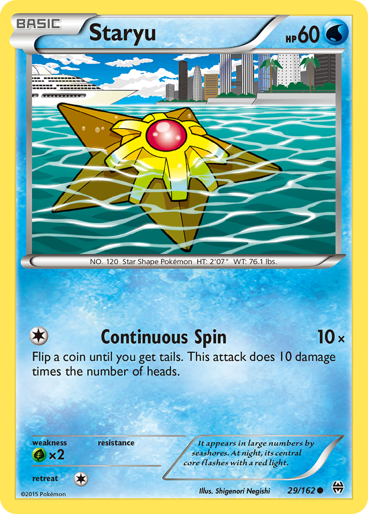 Staryu (29/162) [XY: BREAKthrough] | Enigma On Main