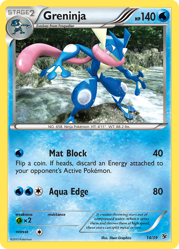 Greninja (14/39) [XY: Kalos Starter Set] | Enigma On Main