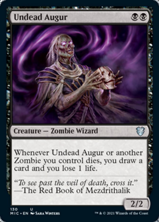 Undead Augur [Innistrad: Midnight Hunt Commander] | Enigma On Main