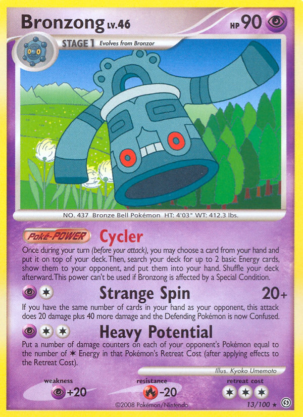 Bronzong (13/100) [Diamond & Pearl: Stormfront] | Enigma On Main