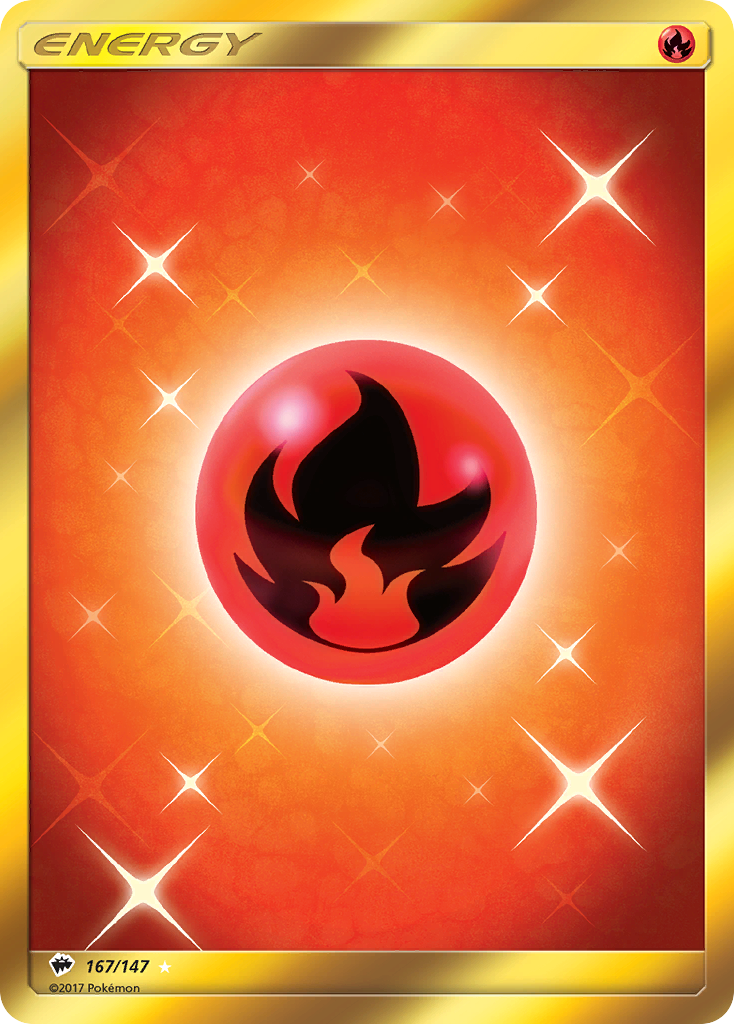 Fire Energy (167/147) [Sun & Moon: Burning Shadows] | Enigma On Main