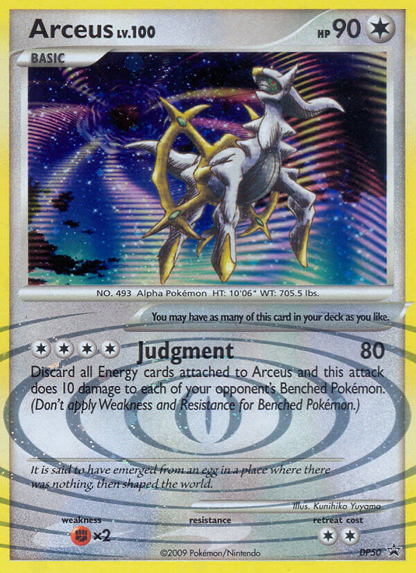 Arceus (DP50) [Diamond & Pearl: Black Star Promos] | Enigma On Main