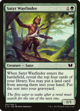 Satyr Wayfinder [Commander 2015] | Enigma On Main