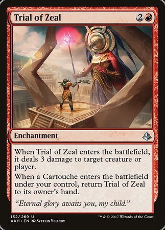 Trial of Zeal [Amonkhet] | Enigma On Main