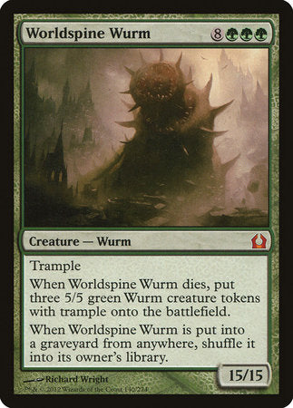 Worldspine Wurm [Return to Ravnica] | Enigma On Main