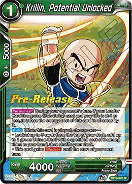 Krillin, Potential Unlocked (BT10-070) [Rise of the Unison Warrior Prerelease Promos] | Enigma On Main