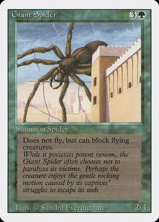 Giant Spider [Revised Edition] | Enigma On Main