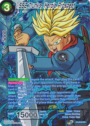 SS2 Trunks, Heroic Prospect (P-219) [Collector's Selection Vol. 2] | Enigma On Main