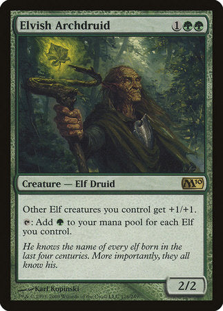 Elvish Archdruid [Magic 2010] | Enigma On Main