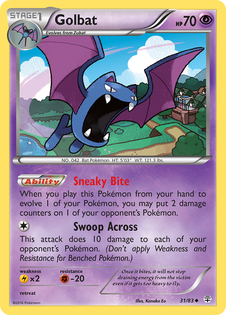 Golbat (31/83) [XY: Generations] | Enigma On Main