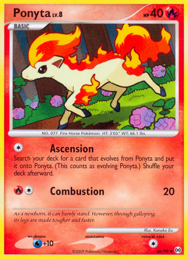 Ponyta (46/99) [Platinum: Arceus] | Enigma On Main