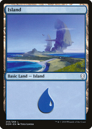 Island (255) [Dominaria] | Enigma On Main