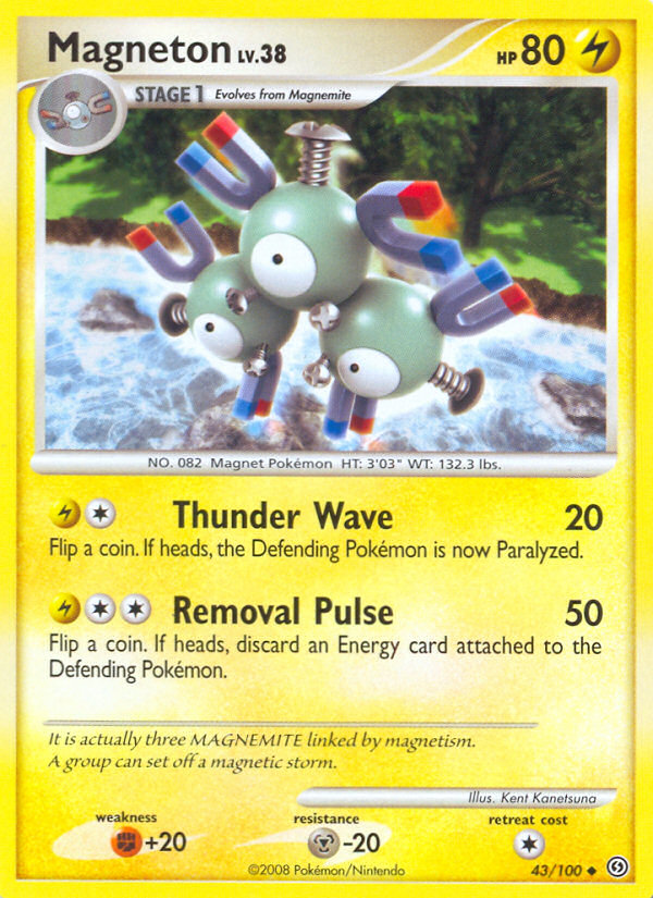 Magneton (43/100) [Diamond & Pearl: Stormfront] | Enigma On Main