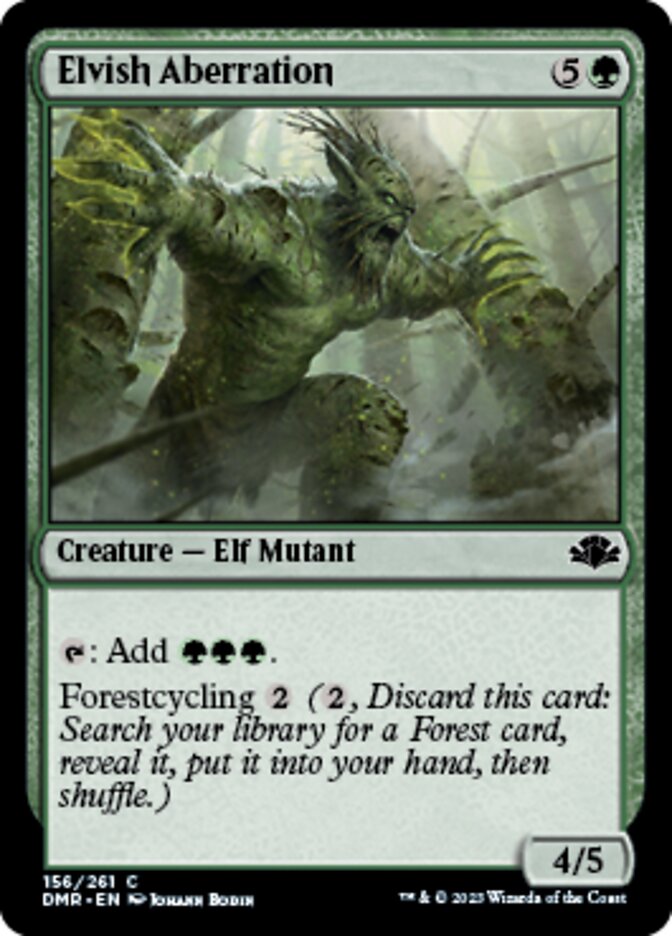 Elvish Aberration [Dominaria Remastered] | Enigma On Main