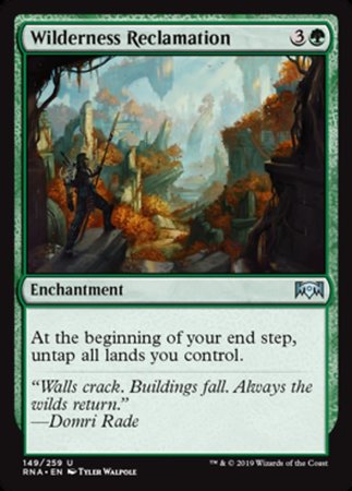 Wilderness Reclamation [Ravnica Allegiance] | Enigma On Main