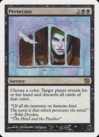Persecute [Ninth Edition] | Enigma On Main