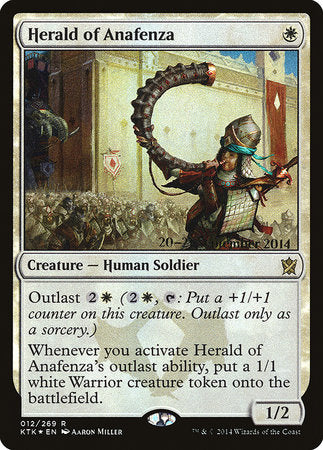 Herald of Anafenza [Khans of Tarkir Promos] | Enigma On Main