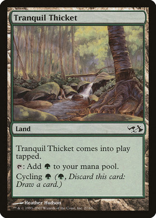 Tranquil Thicket [Duel Decks: Elves vs. Goblins] | Enigma On Main