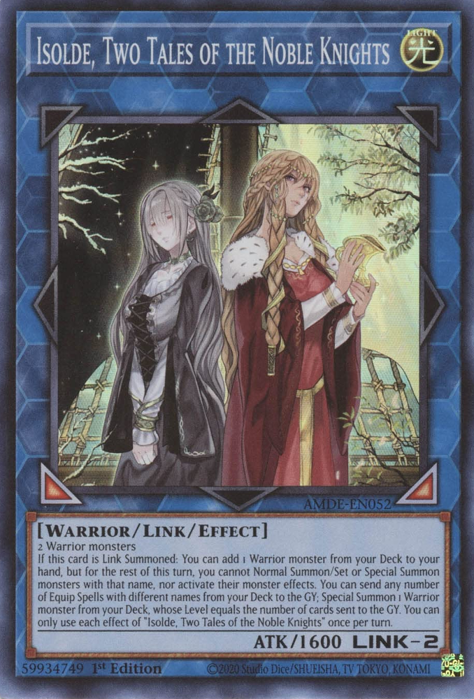 Isolde, Two Tales of the Noble Knights [AMDE-EN052] Super Rare | Enigma On Main