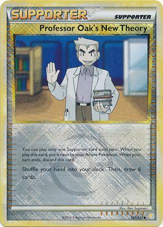 Professor Oak's New Theory (101/123) (League Promo) [HeartGold & SoulSilver: Base Set] | Enigma On Main