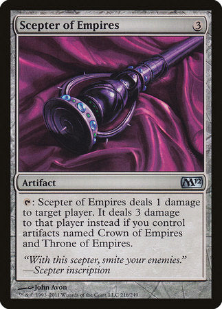 Scepter of Empires [Magic 2012] | Enigma On Main