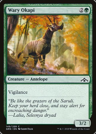 Wary Okapi [Guilds of Ravnica] | Enigma On Main