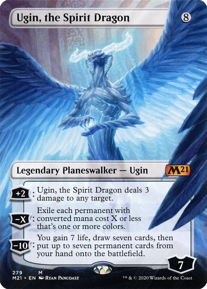 Ugin, the Spirit Dragon (Extended) (279) [Core Set 2021] | Enigma On Main