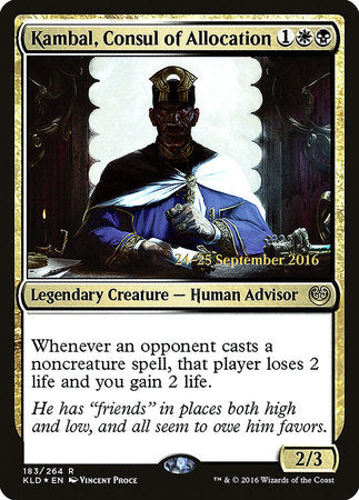 Kambal, Consul of Allocation [Kaladesh Promos] | Enigma On Main