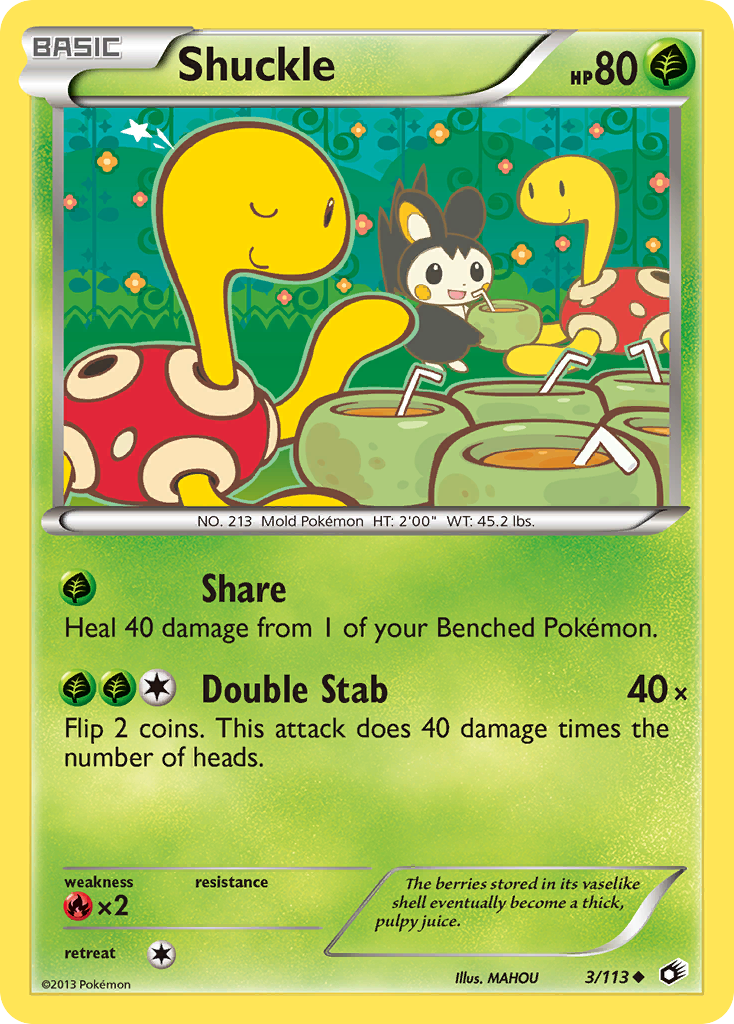 Shuckle (3/113) [Black & White: Legendary Treasures] | Enigma On Main
