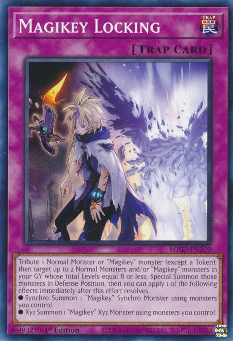 Magikey Locking [MP22-EN229] Common | Enigma On Main