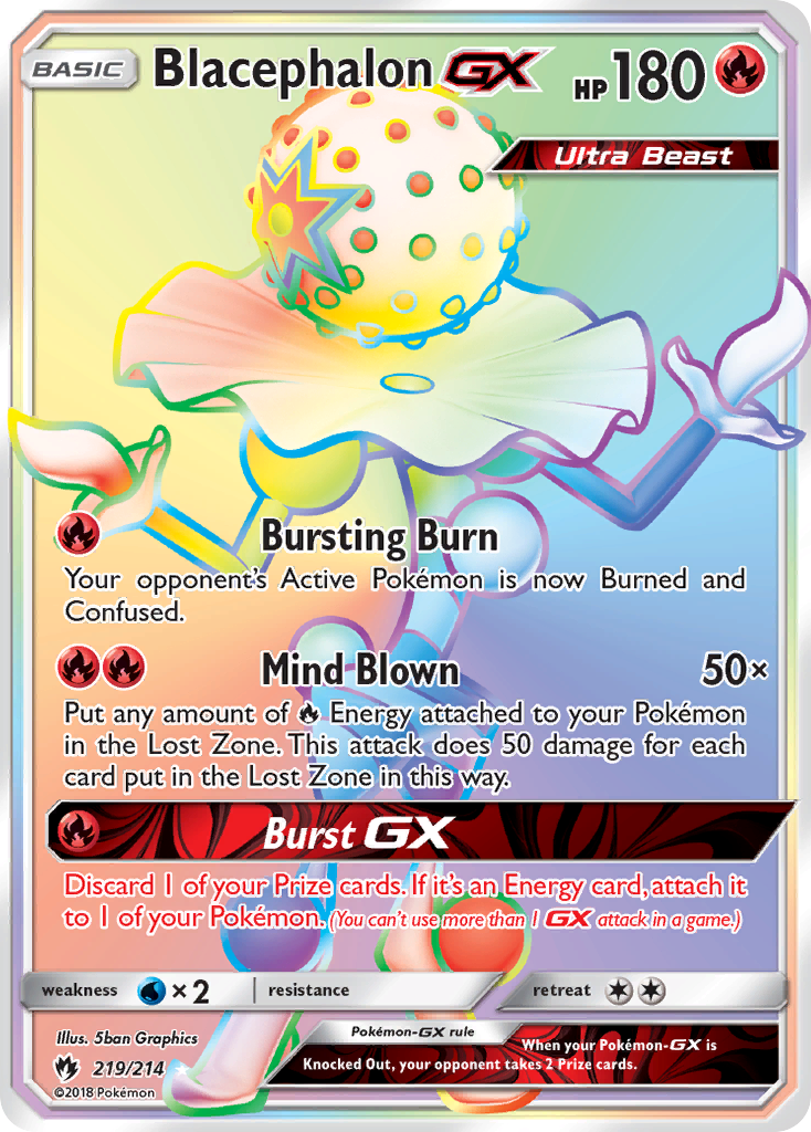 Blacephalon GX (219/214) [Sun & Moon: Lost Thunder] | Enigma On Main