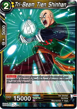 Tri-Beam Tien Shinhan (BT5-086) [Miraculous Revival] | Enigma On Main